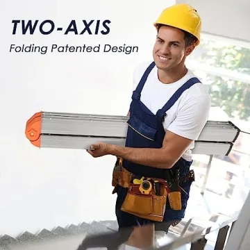 Compact APARECIUM Aluminum Ladder for Home Use