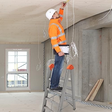 Compact APARECIUM Aluminum Ladder for Home Use