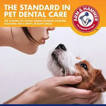 Arm & Hammer for Pets Clinical Care Travel Dental Kit for Dogs in Vanilla Ginger Flavor | Dog Toothbrush and Toothpaste Set Safe for All Dogs | All In One Solution To Dog Teeth Cleaning