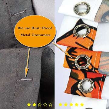 NYMB Abstract Shower Curtain, Jungle Plant Tropical Palm Leaves on The Black White Geometric Bath Curtain, Polyester Fabric Waterproof Shower Curtains, 69X70in, Shower Curtain Hooks Included, Green