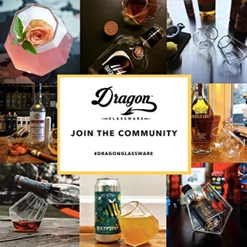 Stylish Diamond Shaped Whiskey Glasses Set of 2