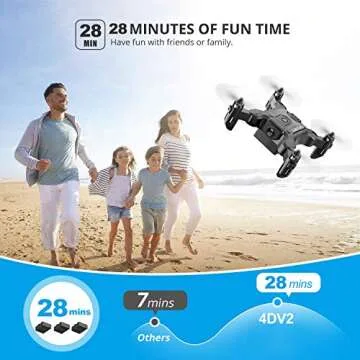 Foldable Mini Drone for Kids - Fun & Easy Flying
