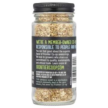 Frontier Co-op Organic Lemon Peel, 1.70-Ounce Jar, Bright Zesty Lemon Peel for Tea, Baking, Marinade...