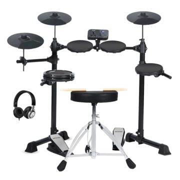 AODSK Electric Drum Set for Beginners with 150 Sounds
