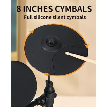 AODSK Electric Drum Set for Beginners with 150 Sounds