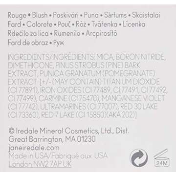 jane iredale PurePressed Blush, Dubonnet,0.1 Ounce (Pack of 1)