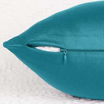 Coddsmz 6 Pack Cotton Pillow Covers - Unique Decor