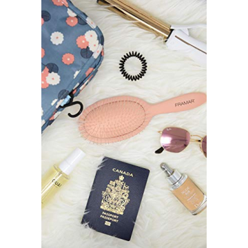 Framar Detangling Brush for Curly Thick Hair – Pain-Free