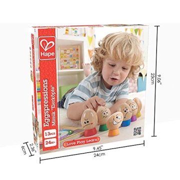 Hape Eggspressions Wooden Learning Toy for Kids
