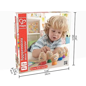 Hape Eggspressions Wooden Learning Toy for Kids