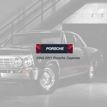 Key Fob Shell Replacement for Porsche Cayenne 2003-2011