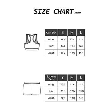 DADAB Workout Sets Two Piece Outfits for Women Clothes Gym Yoga Seamless Racerback Sports Bra Tank Tops with Biker Shorts (1-Hot Pink, Medium)