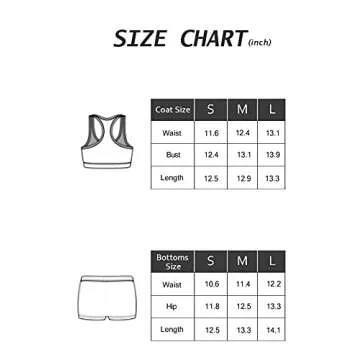 DADAB Workout Sets Two Piece Outfits for Women Clothes Gym Yoga Seamless Racerback Sports Bra Tank Tops with Biker Shorts (1-Hot Pink, Medium)