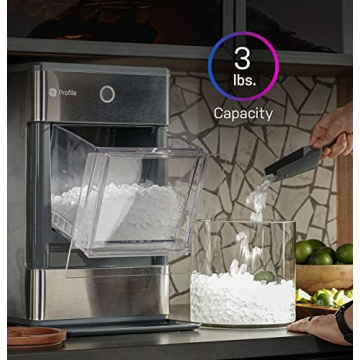 GE Profile Opal Nugget Ice Maker 24 lbs Daily Stainless Steel