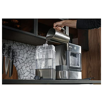 GE Profile Opal Nugget Ice Maker 24 lbs Daily Stainless Steel