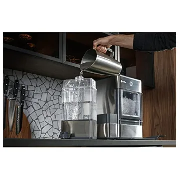 GE Profile Opal Nugget Ice Maker 24 lbs Daily Stainless Steel