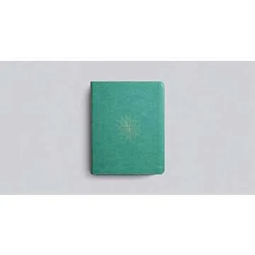 ESV Single Column Journaling Bible (TruTone, Teal, Resplendent Cross Design)