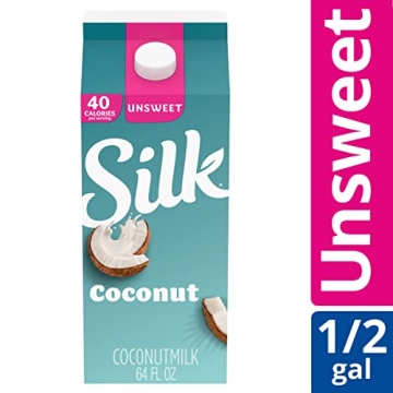 Silk Unsweet Coconutmilk - Plant-Based, Creamy and Delicious