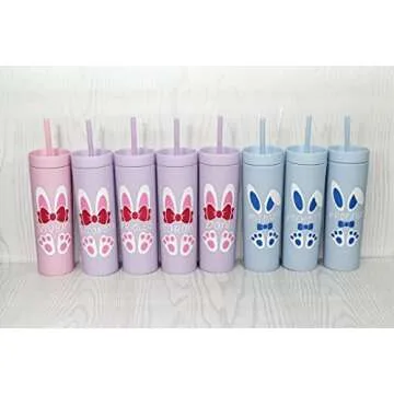 Personalized Easter Bunny Tumbler for Kids - Fun Gift
