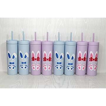 Personalized Easter Bunny Tumbler for Kids - Fun Gift