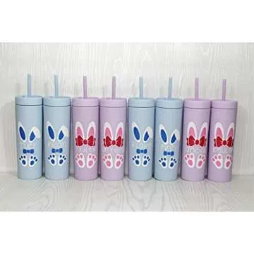 Personalized Easter Bunny Tumbler for Kids - Fun Gift