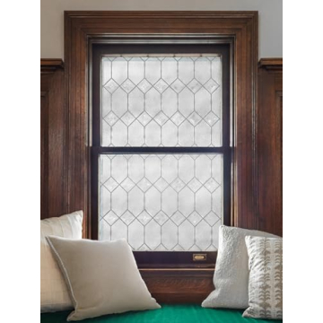 Artscape Old English Window Privacy Film | Elegant & Easy to Apply