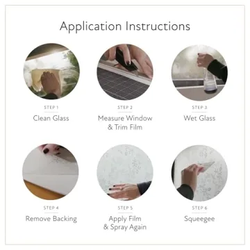 Artscape Old English Window Privacy Film | Elegant & Easy to Apply