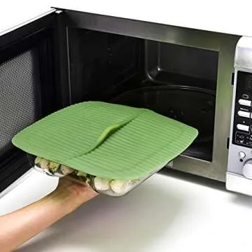 Stylish Silicone Banana Leaf Lid for Food Storage