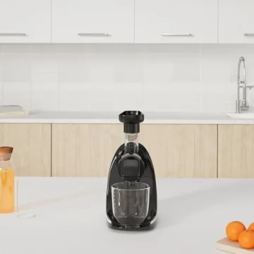 AMZCHEF Masticating Juicer for Nutritious Cold Press Juice