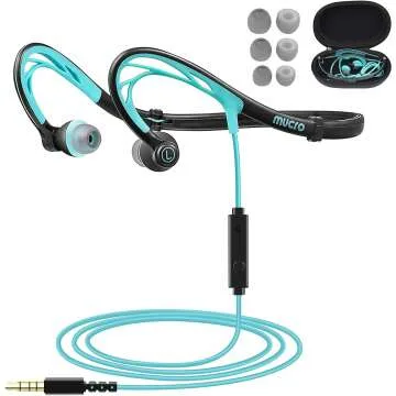 Mucro Sports Over Ear Headphones for Active Lifestyles