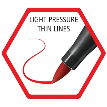 STABILO Pen 68 Brush - 19 Vibrant Colors for Creative Art