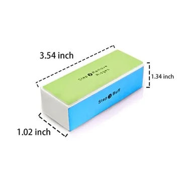 4 Way Shiny Block Nail Buffer for Salon Quality Nails