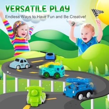 HUGERSTONE 2024 Kids Advent Calendar with Pull Back Cars