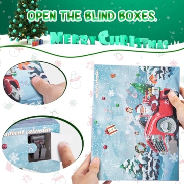 HUGERSTONE 2024 Kids Advent Calendar with Pull Back Cars
