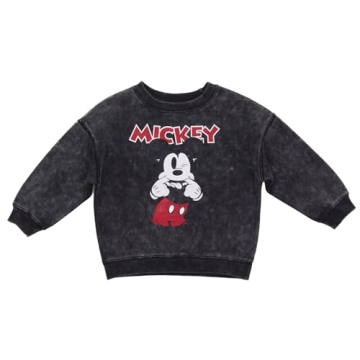 Cozy Disney Mickey Mouse Little Girls Sweatshirt