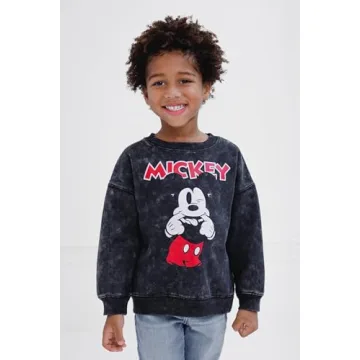 Cozy Disney Mickey Mouse Little Girls Sweatshirt