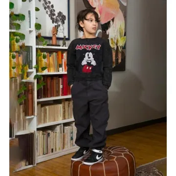 Cozy Disney Mickey Mouse Little Girls Sweatshirt