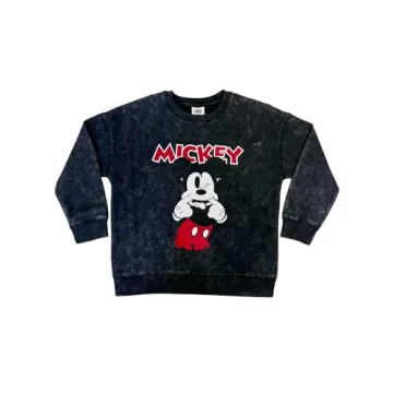 Cozy Disney Mickey Mouse Little Girls Sweatshirt
