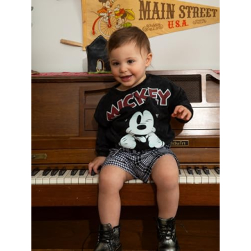 Cozy Disney Mickey Mouse Little Girls Sweatshirt