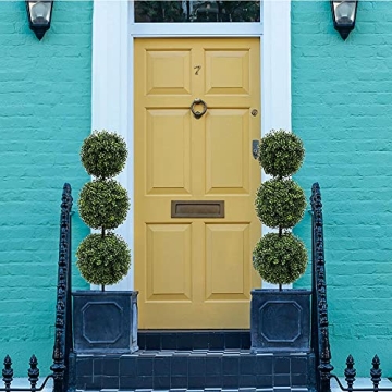 Realistic 38" Artificial Topiary Trees for Home and Garden