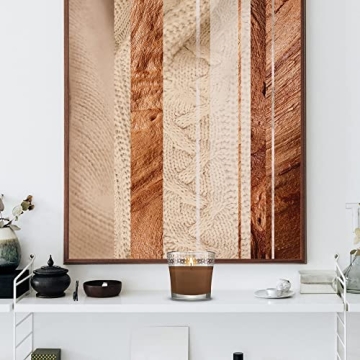 Glade Cashmere Woods Scented Candle Jar, 3.4 Oz - Aroma Bliss