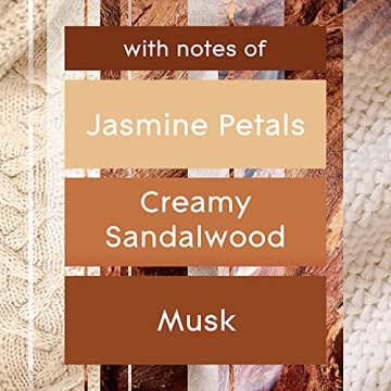 Glade Cashmere Woods Scented Candle Jar, 3.4 Oz - Aroma Bliss