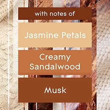 Glade Cashmere Woods Scented Candle Jar, 3.4 Oz - Aroma Bliss