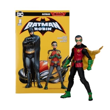 McFarlane DC Page Punchers Damian Wayne Figure with Comic