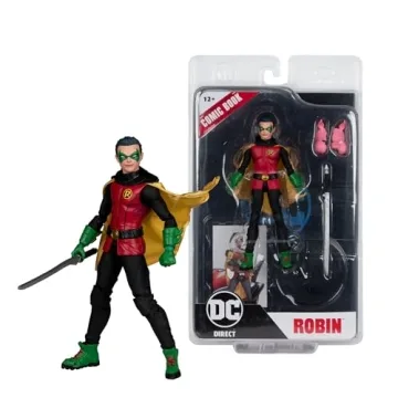 McFarlane DC Page Punchers Damian Wayne Figure and Comic