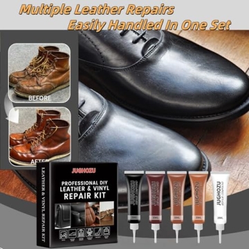 Jughozu Leather Repair Kit for Instant Repairs on Leather
