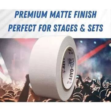 Pro Tapes Gaff Gaffer Tape - Heavy-Duty for All Tasks