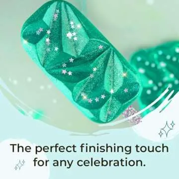 Bulk (20g) Luster Dust Edible Cake Decorations, Teal Edible Dust for Cake Edible Luster Dust for Cupcake Decorations, Cake Drip, Teal Edible Paint for Cakes, Edible Shimmer Dust for Drinks