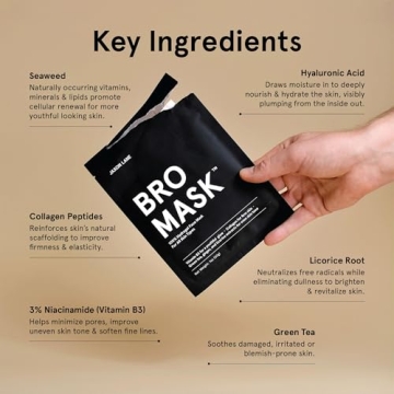 JAXON LANE BRO MASK Hydrating Face Masks for Men