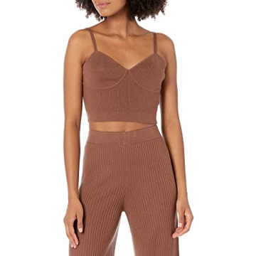 Stylish Women's Sweater Bralette by The Drop – Perfect for Any Occasion